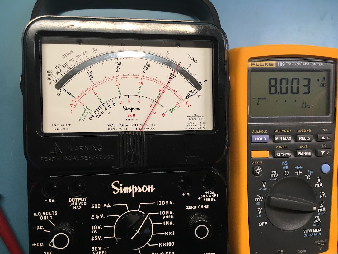 Simpson 260 series 8 calibration instructions (lots of photos, no really..LOTS) Page 1